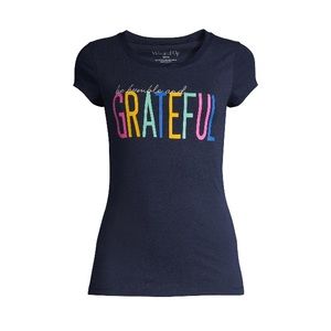 NWT Hybrid Juniors Grateful Graphic T-Shirt